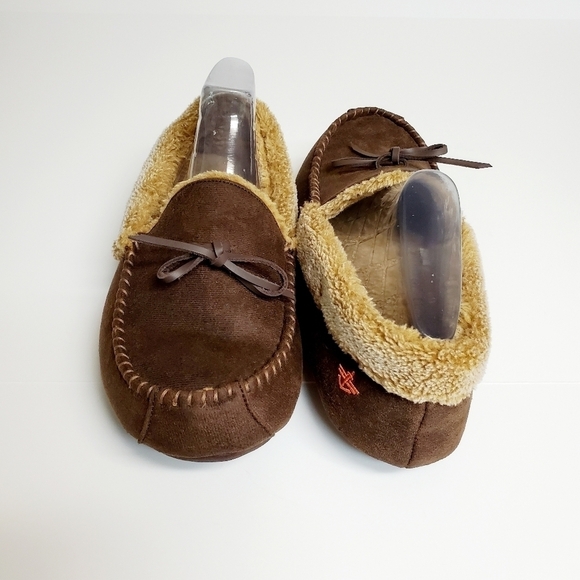 DOCKERS SHERPA LINED HOUSE SLIPPERS - Picture 3 of 9